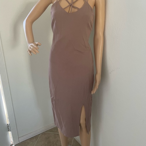 Mauve color dress - Picture 3 of 8